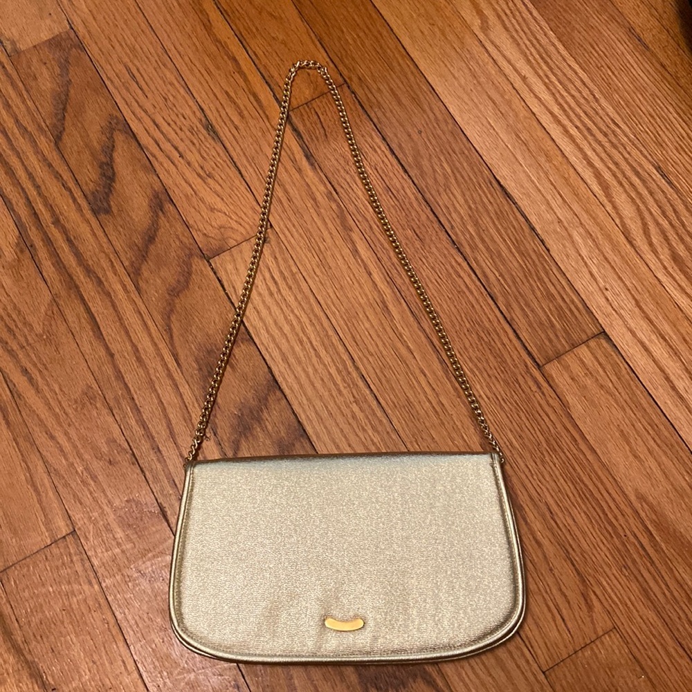 Magid Gold Clutch Vintage Purse Hand Made In Italy